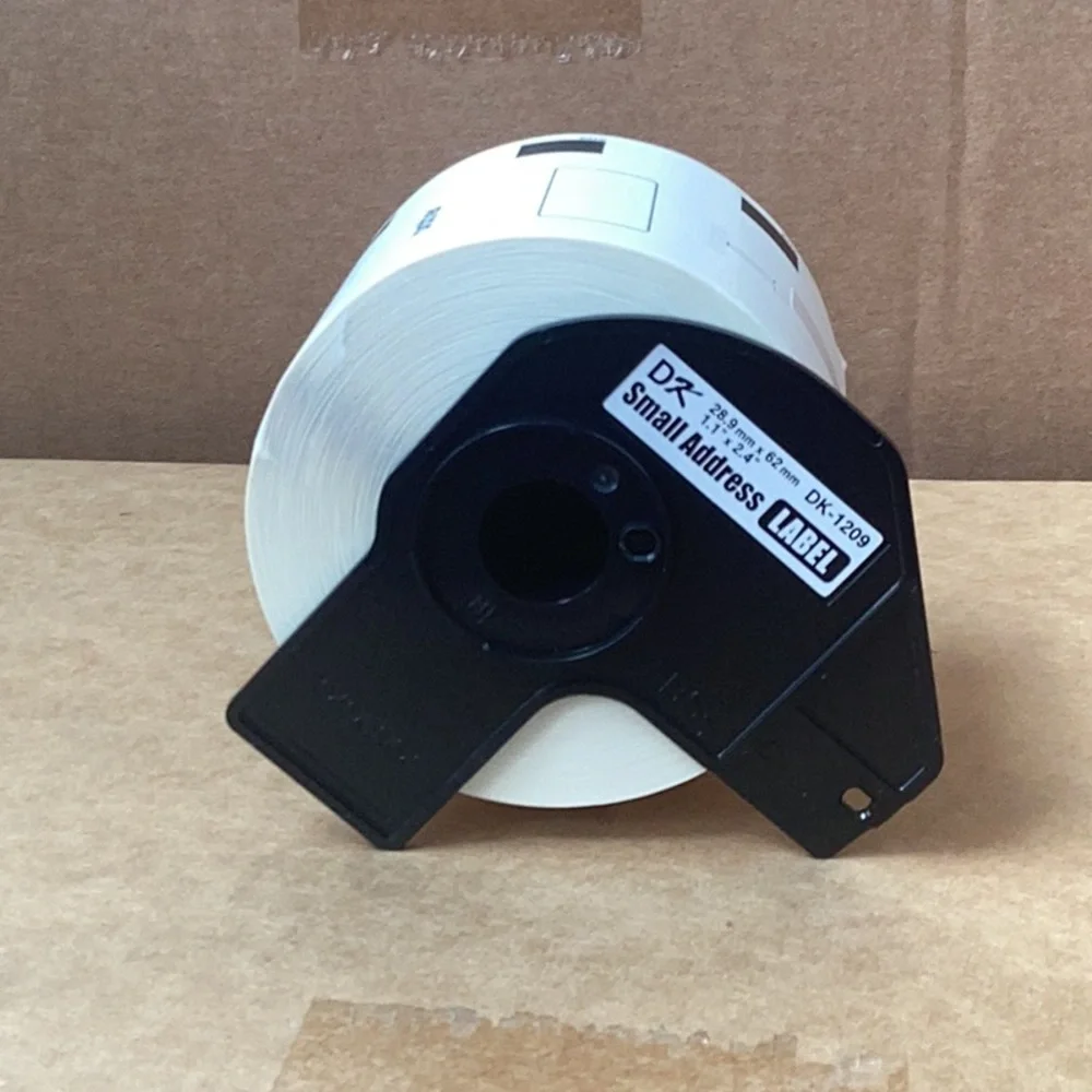 Brother DK-1209 small address labels. 800 labels